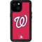 MLB Washington Nationals - Solid Distressed iPhone 15 Waterproof Case